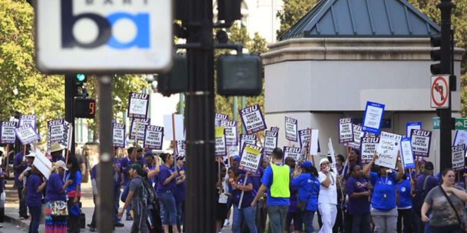 BART Union Workers Go on Strike