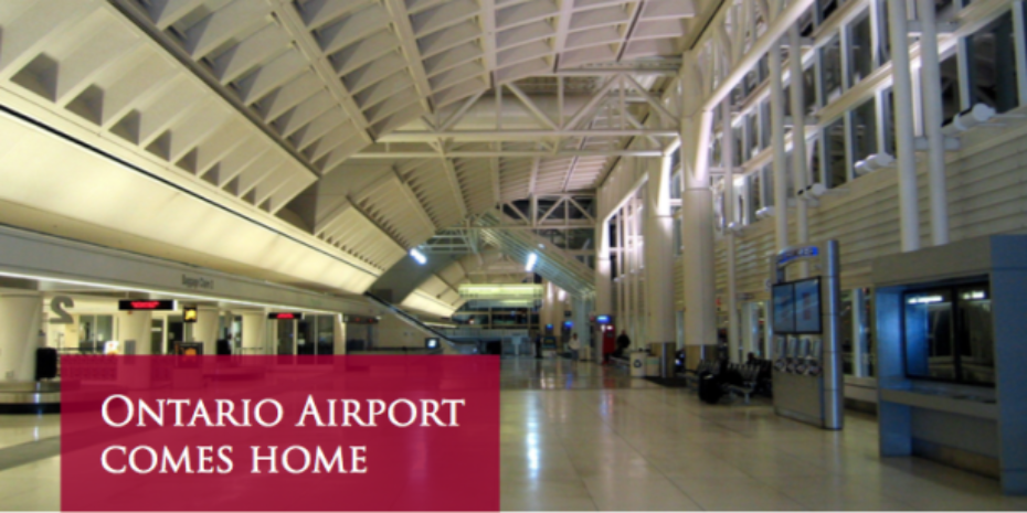 Ontario Airport Comes Home