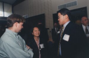 1998 25th Anniversary Ryder Smith ’96, Yuen Chung ’96, Scott Chow ’95.